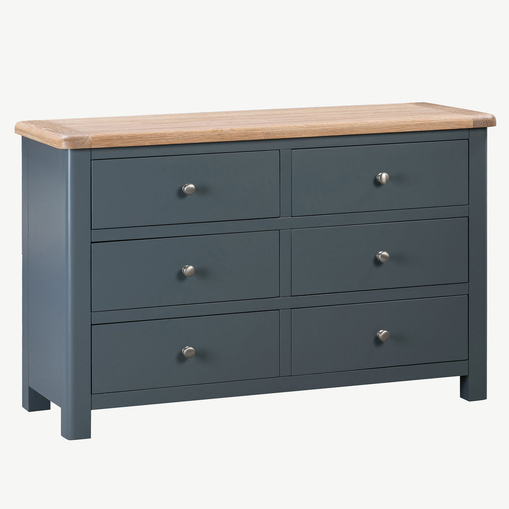 Turnberry 6 Drawer Chest in Slate