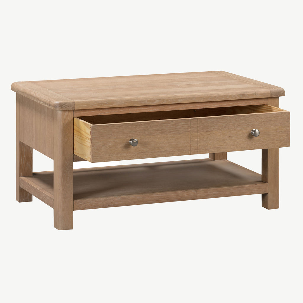 Turnberry Coffee Table with 2 Drawers