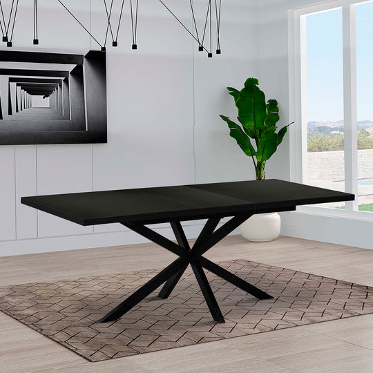 Martina Extending Black Dining Table