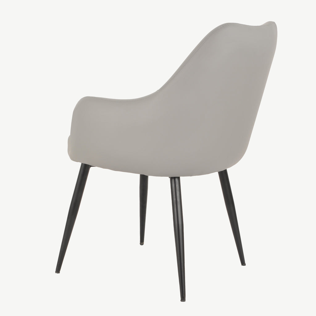 Fabio Dining Chairs Grey PU