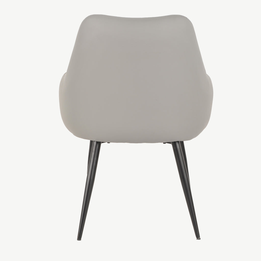 Fabio Dining Chairs Grey PU