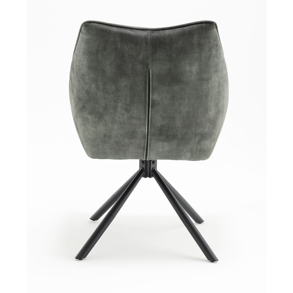 Elmer Dining Chair Green Velvet