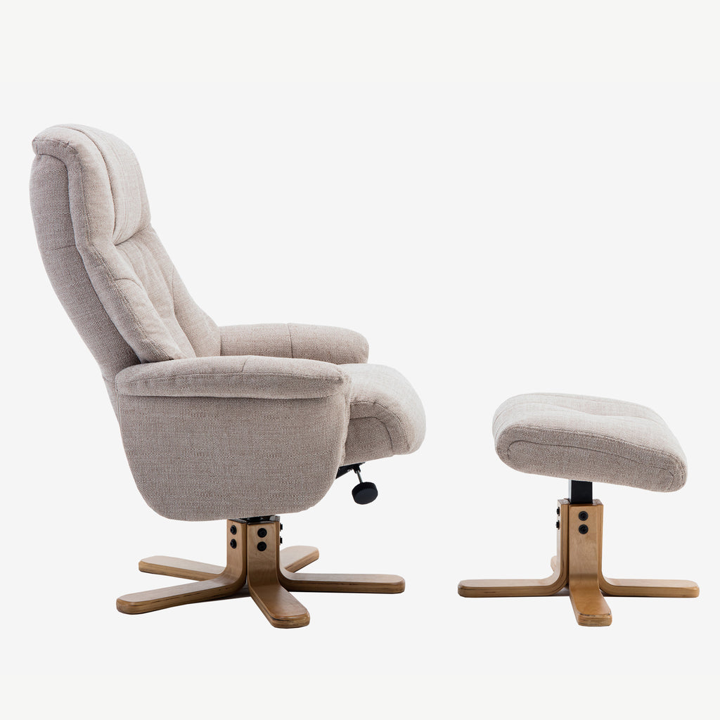 Enfield Swivel Recliner Lisbon Wheat