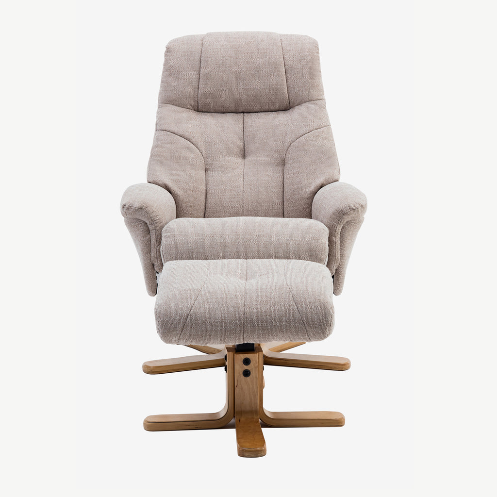 Enfield Swivel Recliner Lisbon Wheat