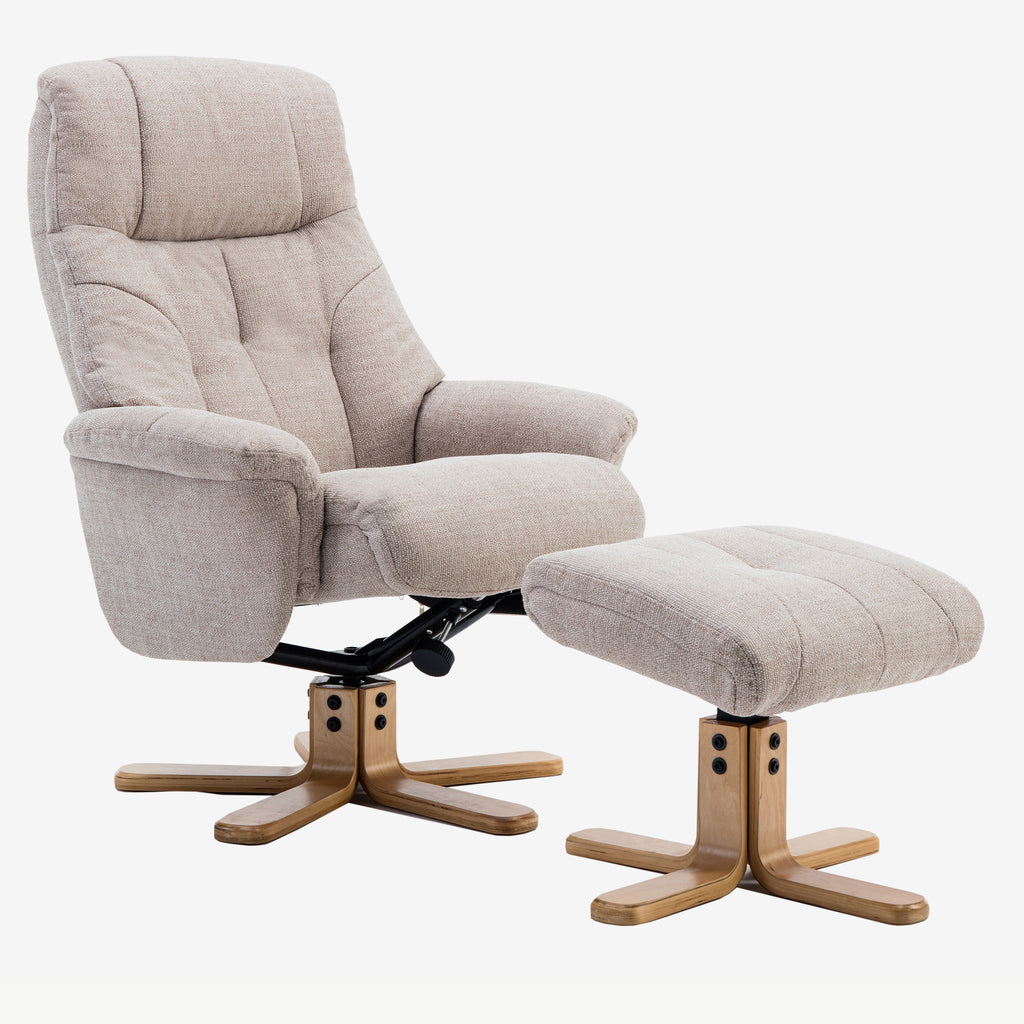 Enfield Swivel Recliner Lisbon Wheat