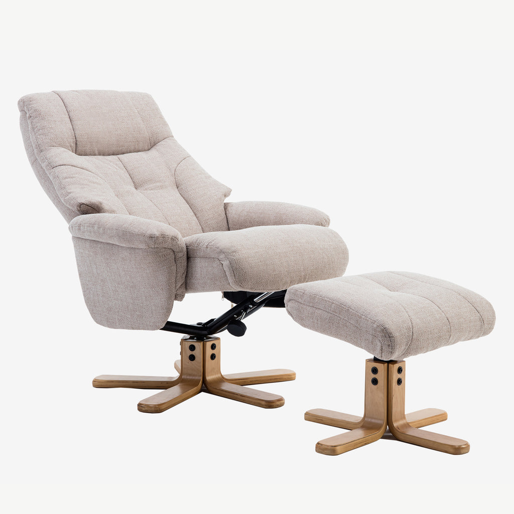 Enfield Swivel Recliner Lisbon Wheat