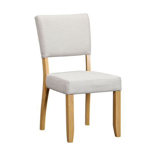 Mayfair Dining Chair - Oak/White