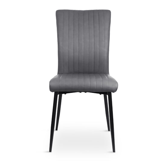 Donny Dining Chair Grey PU