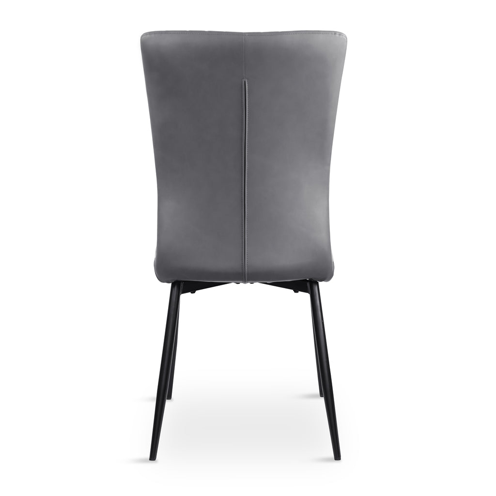 Donny Dining Chair Grey PU