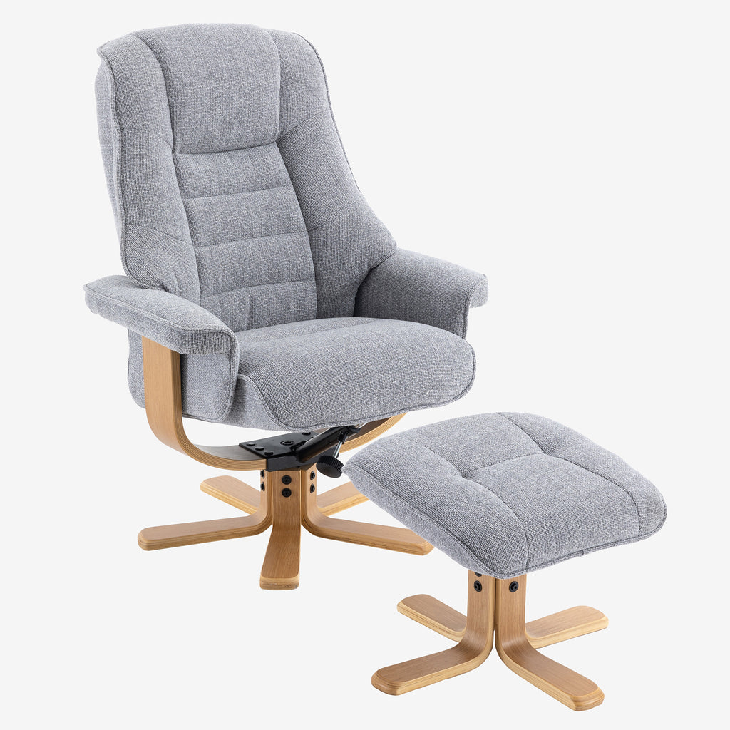 Leyton Swivel Recliner Chacha Dove