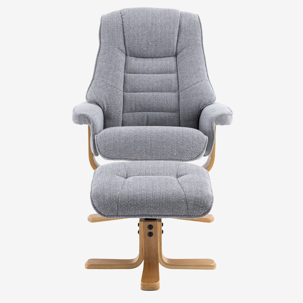 Leyton Swivel Recliner Chacha Dove