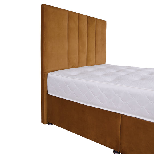 Plush Vertical Floor Standing Headboard