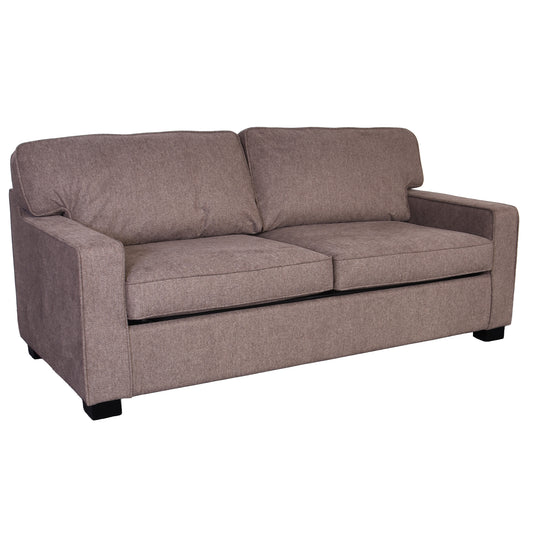 Regal Sofa Bed in Brown Grey Fabric