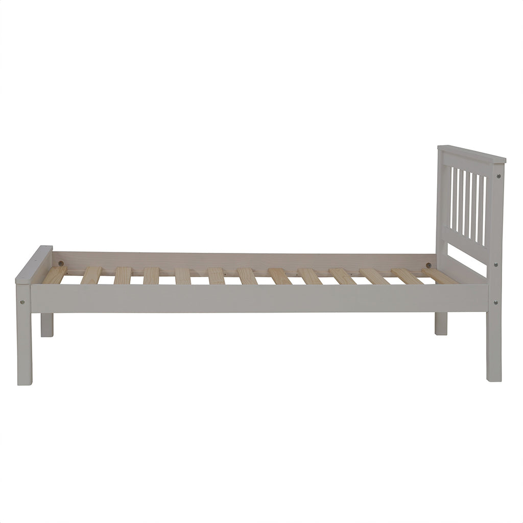 3'0 Rose Wooden Beds - Grey