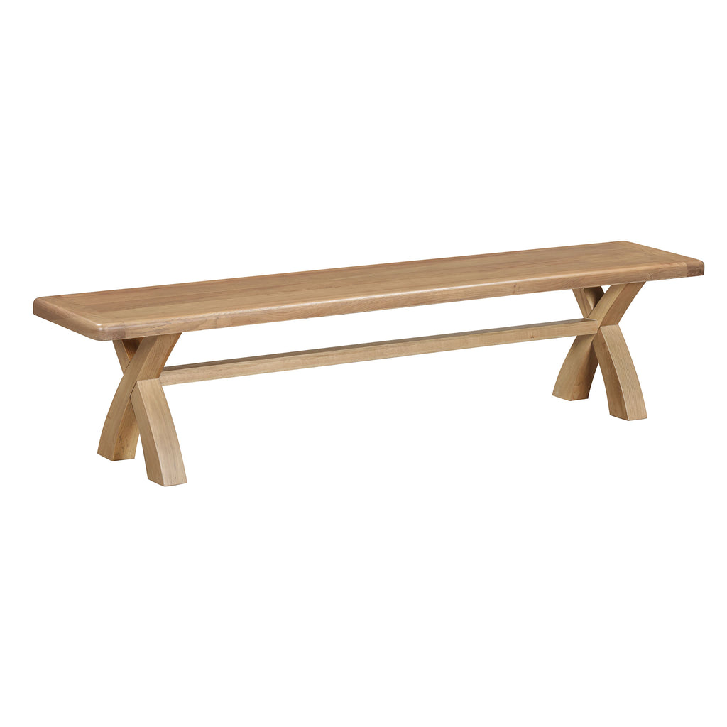 Chatsworth 2000mm Cross Leg Dining Bench