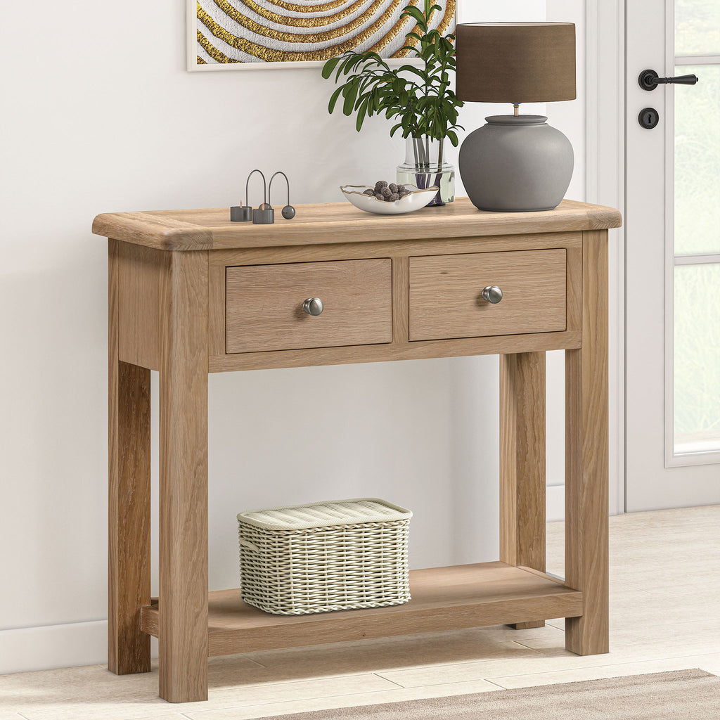 Turnberry Console Table with 2 Drawers