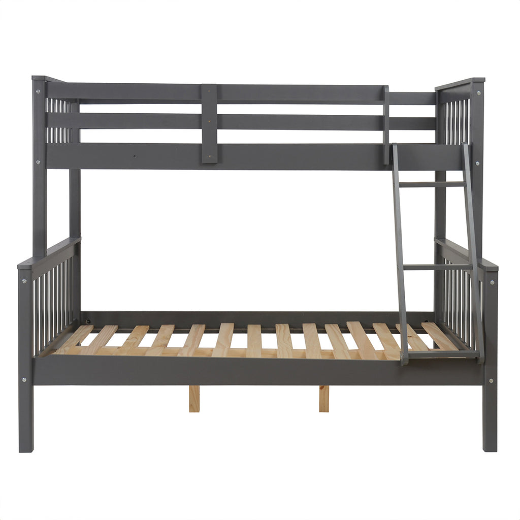 Tess Triple Bunk Bed - Grey