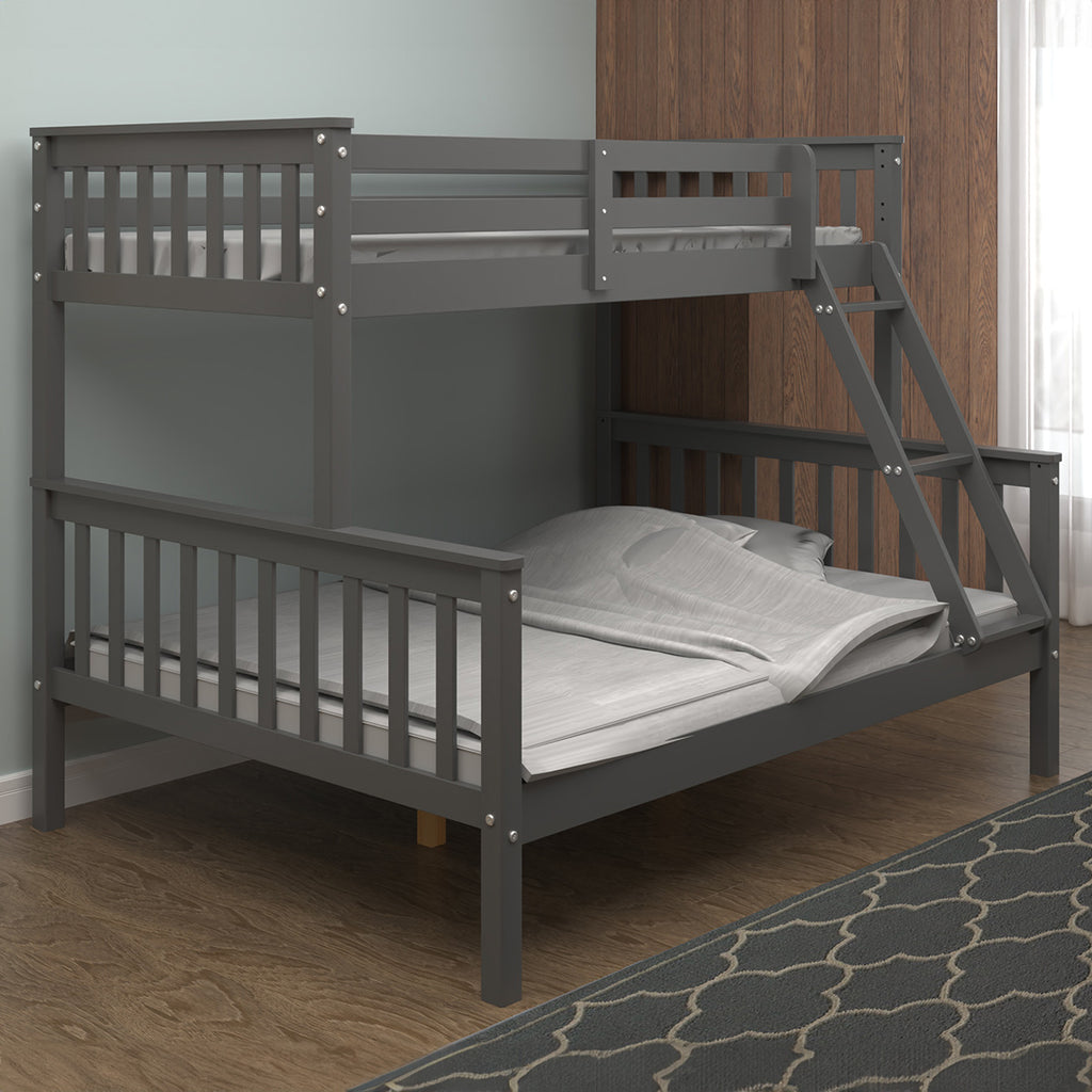 Tess Triple Bunk Bed - Grey