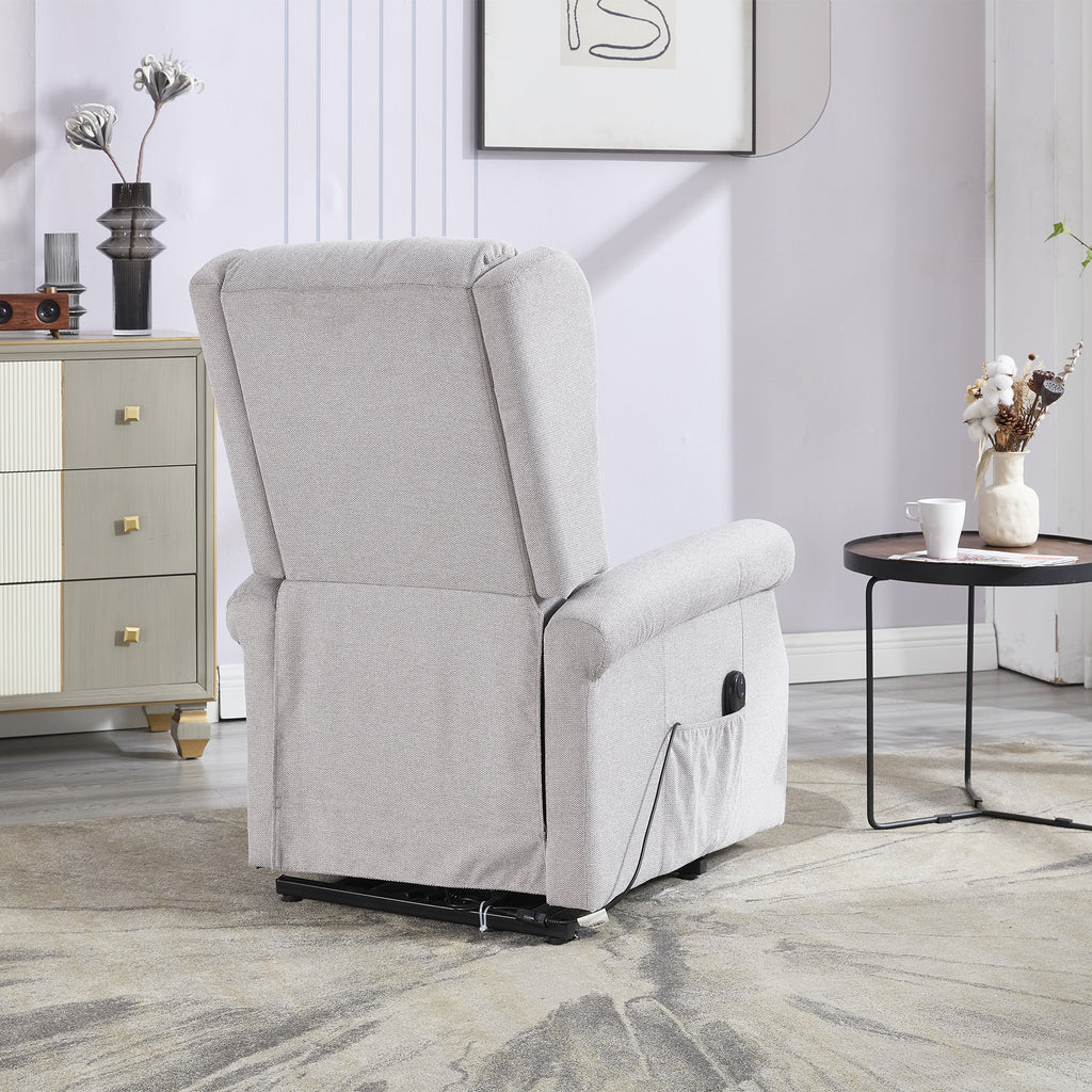 Denton Lift Tilt Chair Grey Fabric