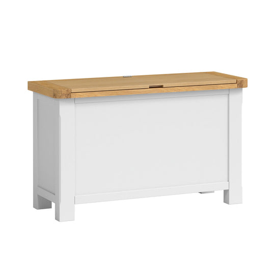 Mayfair Shoe Storage Box - Oak/White
