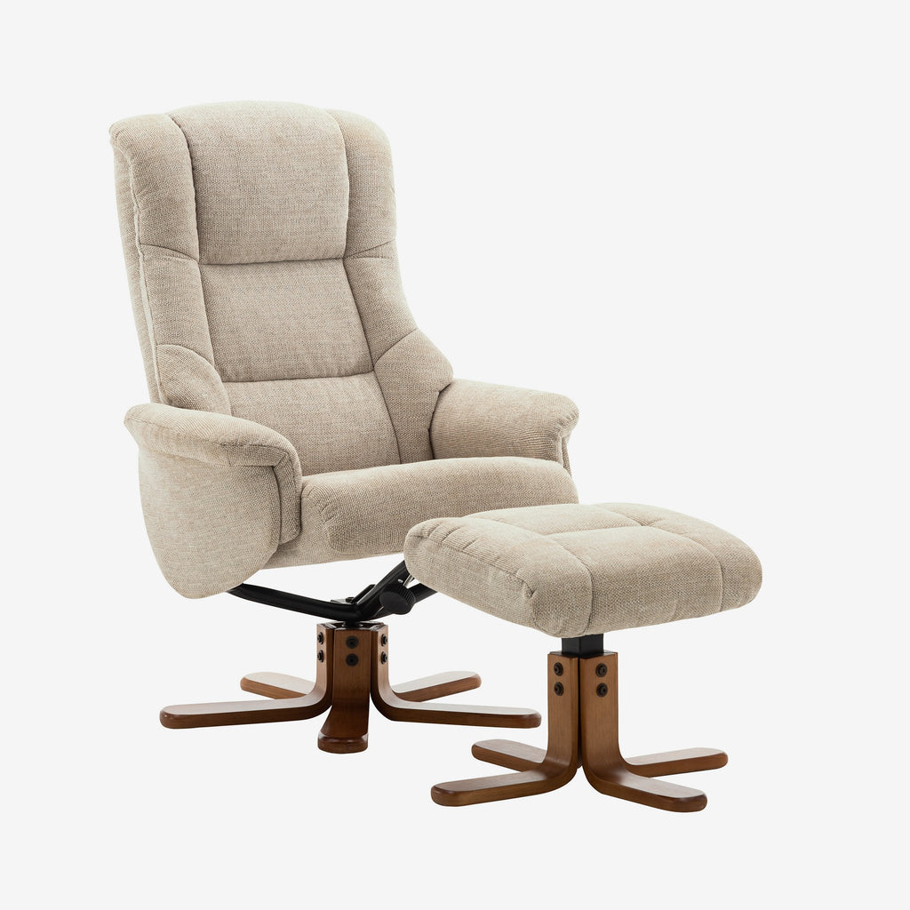 Florence Swivel Recliner Sand Lille